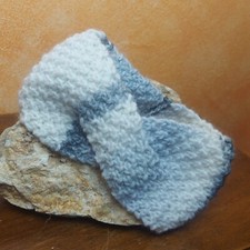 Wool hair band made with iron. Handmade Winter Earplugs