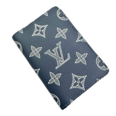LOUIS VUITTON M83378 Organizer de Poche Monogram Blue Marine