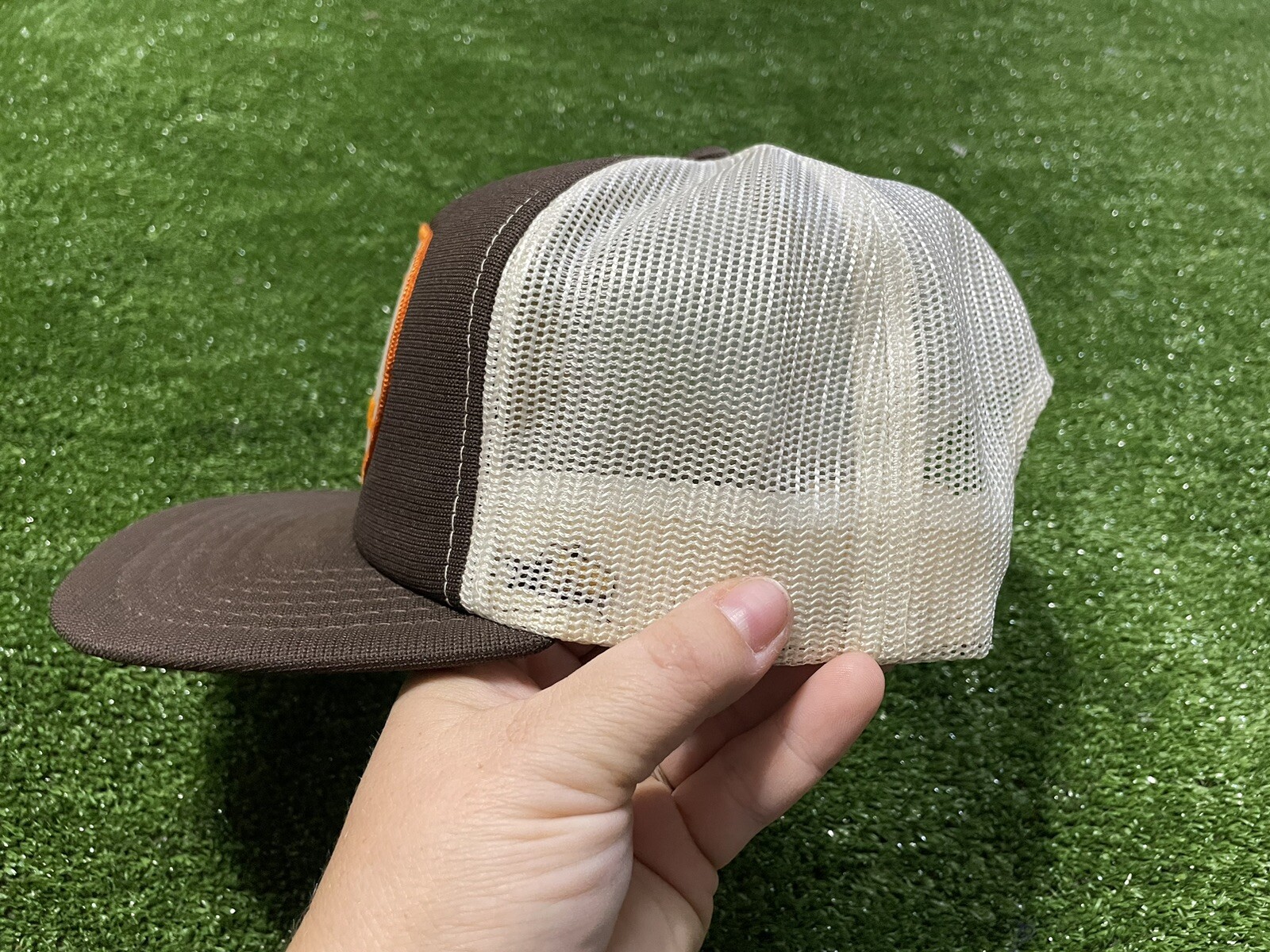 Vintage Summit Engineering Mesh Back SnapBack Car… - image 6