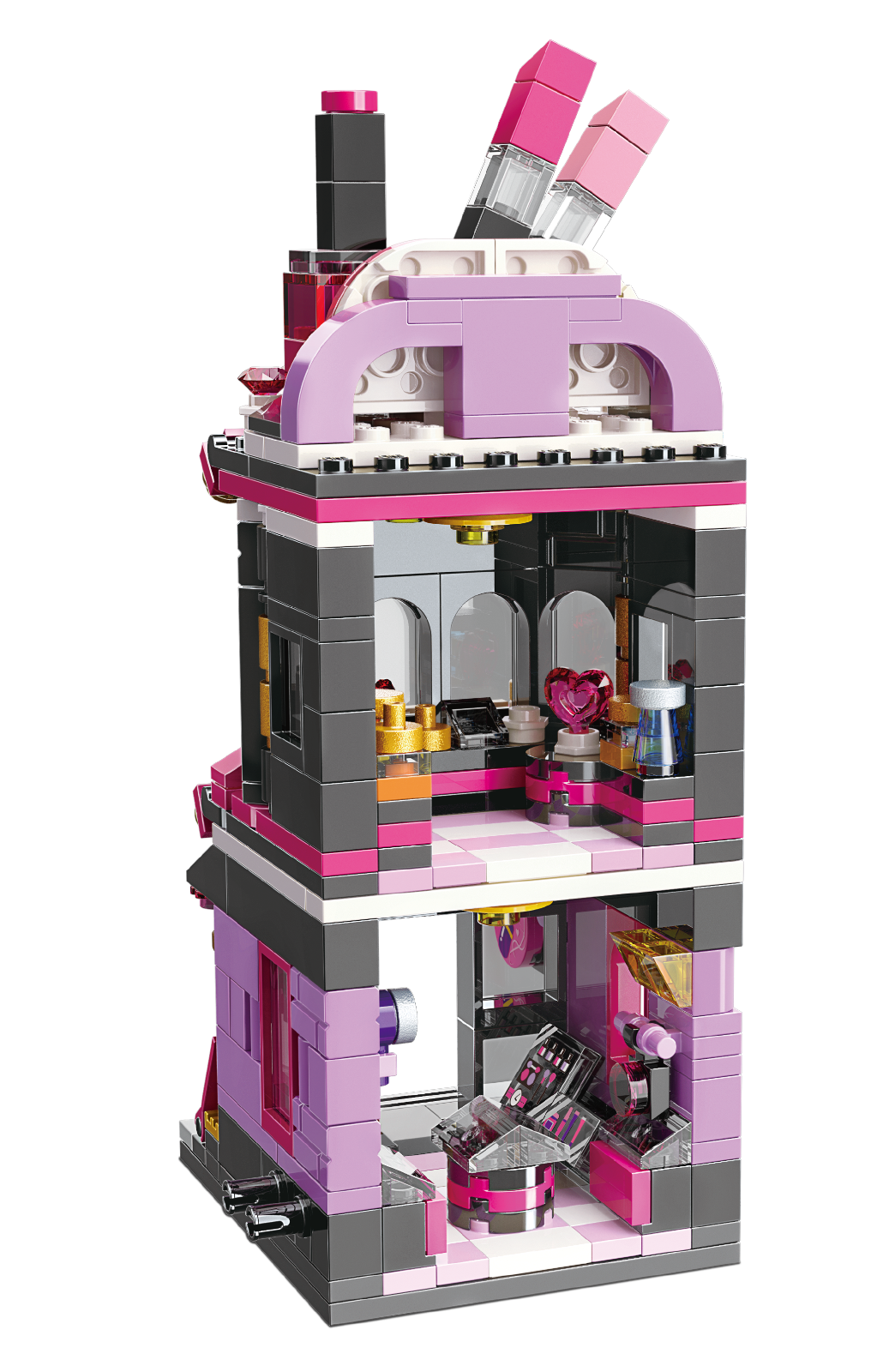 Set De Construcción Keeppley By Qman - City Corner Serie 1 (Bloques De Plástico, Edad 6+)