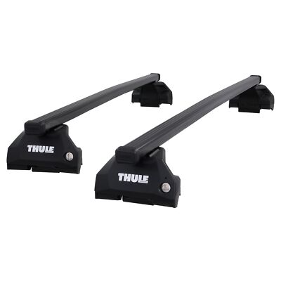 Thule Steel SquareBar Evo Roof Bars Set to fit Mercedes GLC SUV