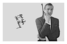 Sean Connery James Bond Signed A4 Autograph Photo Print 007