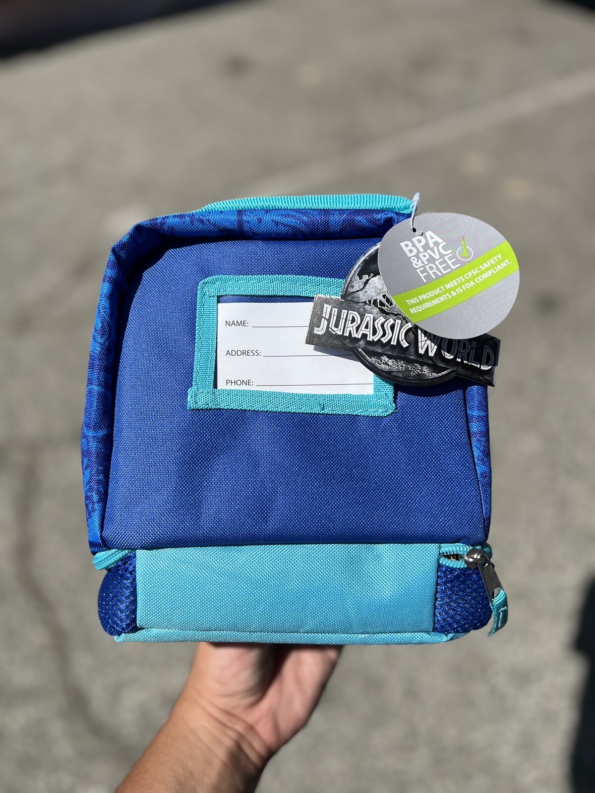 JURASSIC PARK KIDS LUNCH BOX - NEW - !BACK TO SCHOOL SALE! 