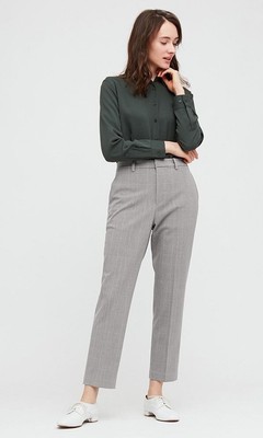 ankle length stretch pants