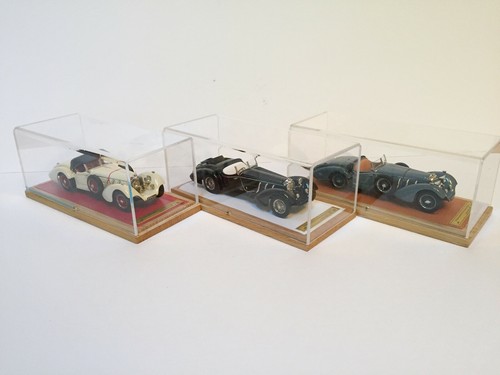 1/43 Set of 3 models 1930 Mercedes Benz SS Roadster Erdmann & Rossi Handmade EMC - Picture 4 of 12