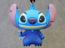 Disney Stitch NEW  Mechanic Stitch Clip  Blind Bag Series 6 Key Chain Monogram