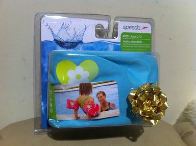 New SPEEDO Fabric Armbands for Kids ages 2-12
