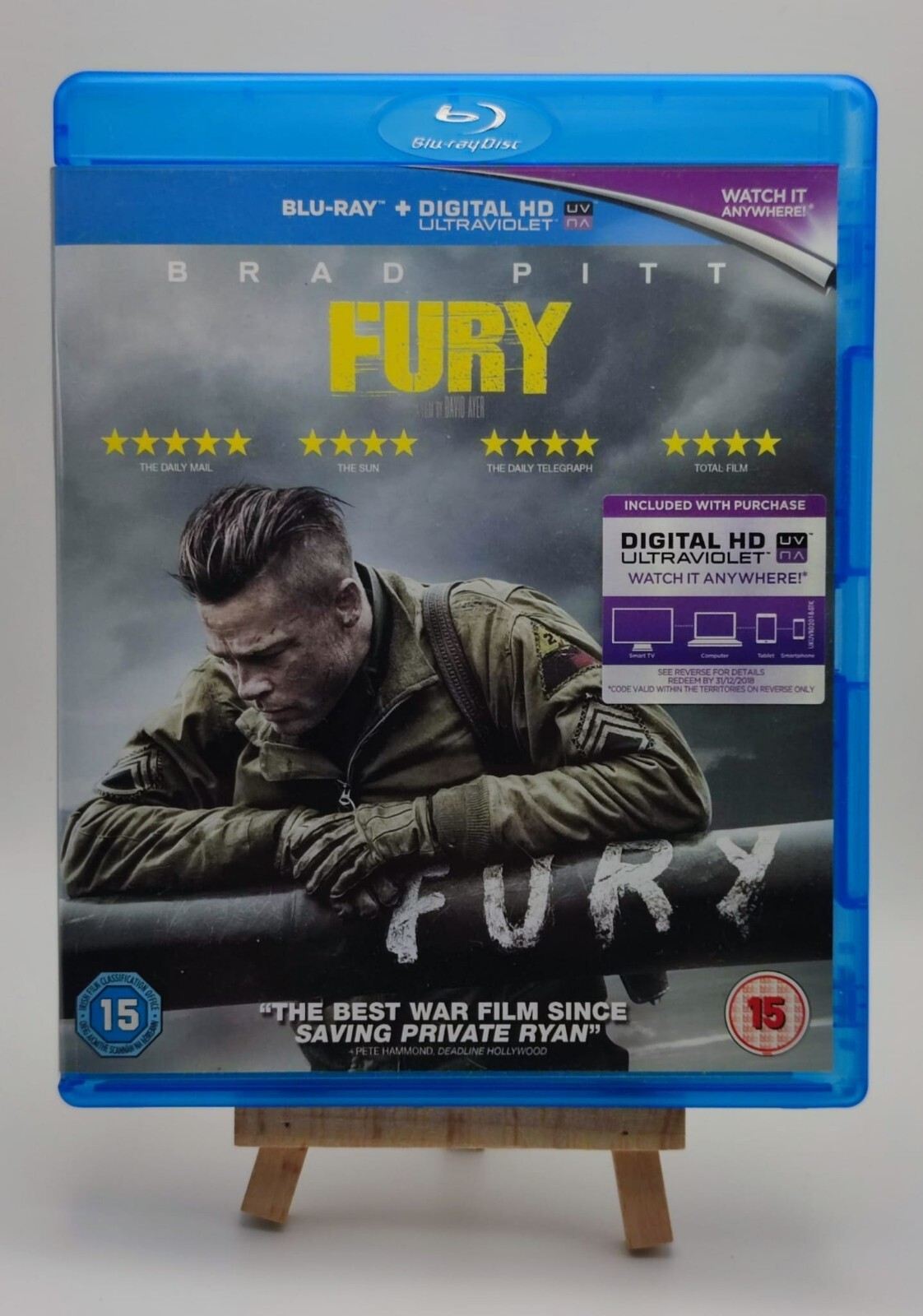 Fury Blu Ray Region Free