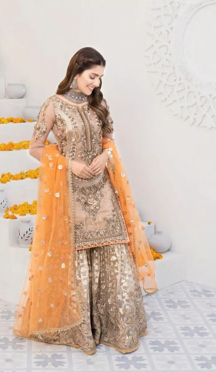 beautiful pakistani/indian/bengali formal dress for wedding