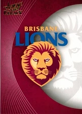 2023 Brisbane Lions AFL Select Legacy Card - Club Logo
