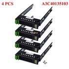 4PCS Fujitsu RX200 RX300 RX350 S6 S7 S8 2.5" SAS Tray Caddy A3C40135103
