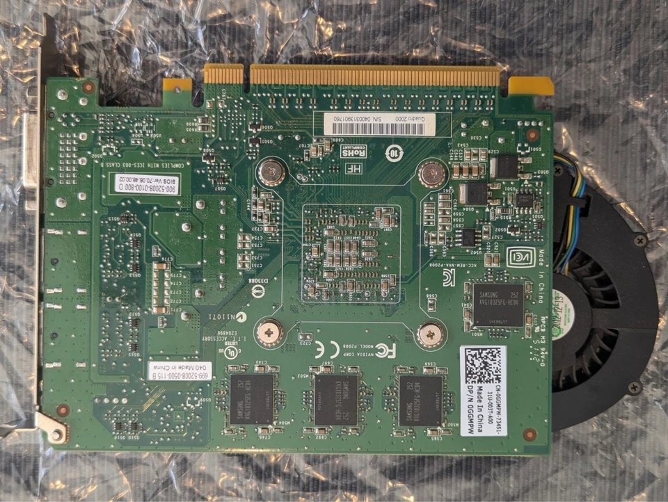 NVIDIA Quadro 2000 1GB GDDR5 Dual DP DVI PCIe x16 Professional Graphics Card Use - Image 3 of 4