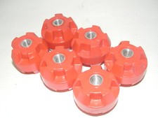 6 Mar-Bal 1-3/8" Standoff Insulators 1.75" Diam. x 3/8-16" Threads 2137-A4