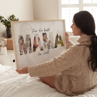 Muttertagsgeschenk Poster mit Fotos | Mama Geschenk | Geburtstagsgeschenk