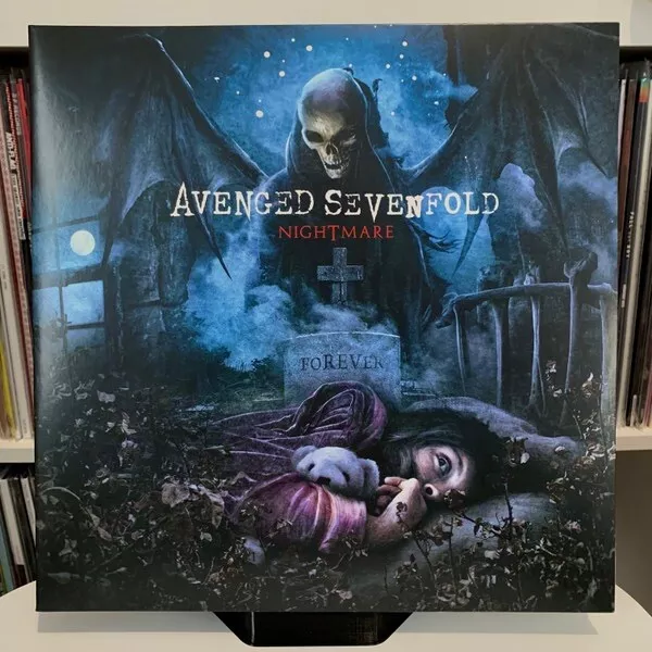 Avenged Sevenfold Nightmare (Transparent Blue) Vinyl Record