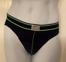 GEF INTIMO - Blue Green Sport Underwear Hip Brief Pajamas 34 Medium NEW