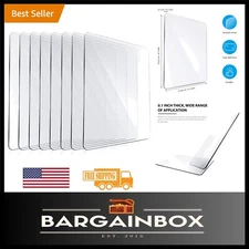 8-Piece Transparent Acrylic Cutting Pads for Precision Die Cutting & Embossing