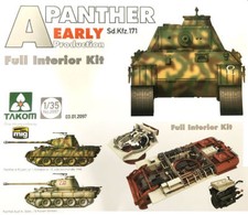 Takom 1/35 2097 Panther A Early Production with Interior