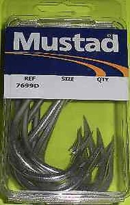 Mustad 7699dt8/010 7699D #8/0 10CT See Master Haken