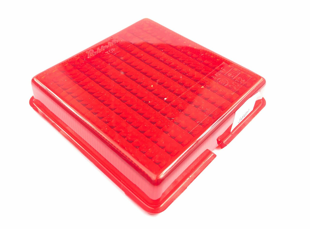 Red Fog Light Lens GenuineRubbolite 3809A fits IFOR Williams trailers P06770/F
