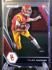 TYLER VAUGHNS - 2021 Prizm Draft Picks Base Rookie Card Indianapolis Colts