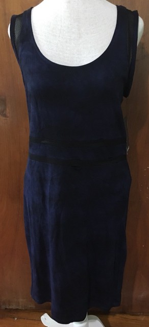 navy blue tank dress
