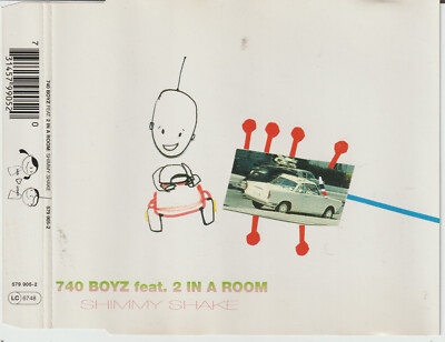 740 Boyz feat. 2 In A Room - Shimmy Shake  (4 Track Maxi CD)