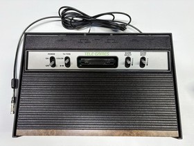 Atari 2600 Sears Tele-Games Console Recapped Tested Working w/joystick & 2 Games