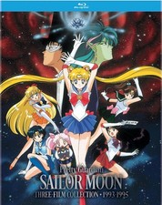 Sailor Moon Three-Film Collection Blu-ray NEW