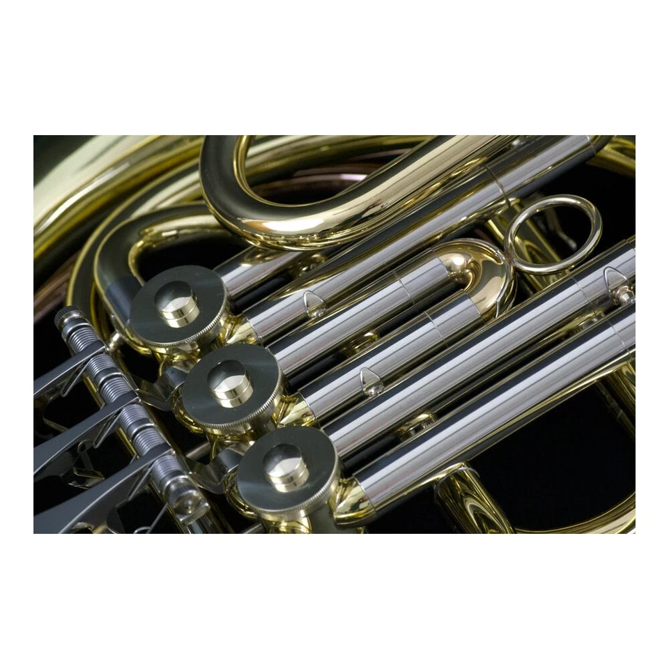 John Packer JP163 Compensating Bb/F French Horn Instrument - Brass Lacquer - image 2 of 4