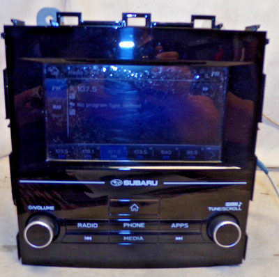 17 18 Subaru Impreza Radio Cd 86201FL600 GAR59