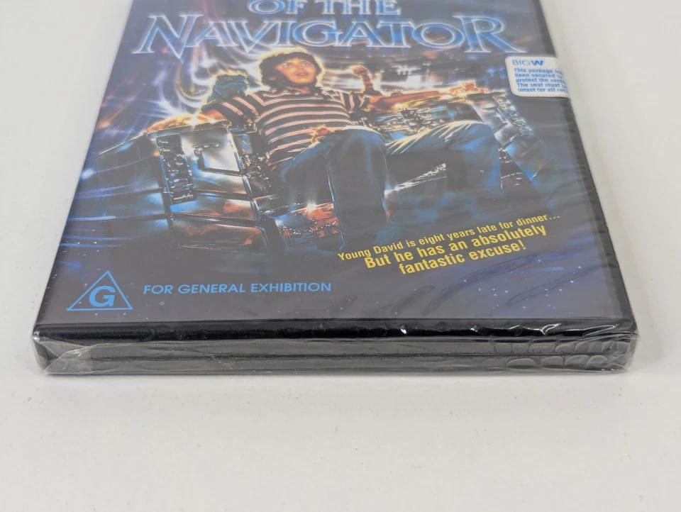 Flight Of The Navigator (DVD, 1986) Region 4. BRAND NEW & SEALED. Joey Cramer.  - Image 4 of 4