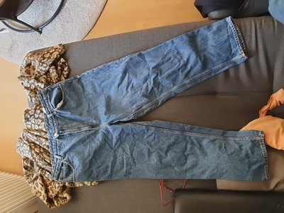 Monki   JEANS  Gr. 36  HOSE  Herren  Blau Bundweite 45 cm Länge 70  cm