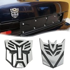 3d Transformer Car Sticker Decepticon Autobot Emblem Tail Badge Decal 3d Transformer Car Sticker Decepticon Autobot Emblem Tail Badge Decal