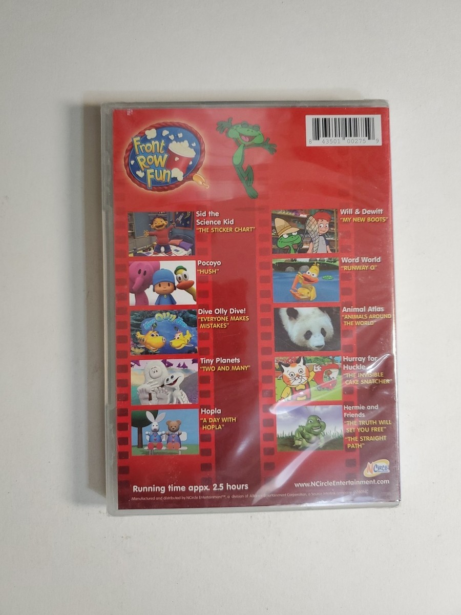 Front Row Fun DVD Sid Science Hermie Kids Compilation N Circle for