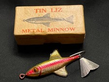 Fred Arbogast 'Tin Liz' ... glass eyes w/box!!!