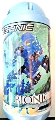 Bionicle Toa Mata Gali 8533 - 2001 Original can, Instruction, Blue Mask