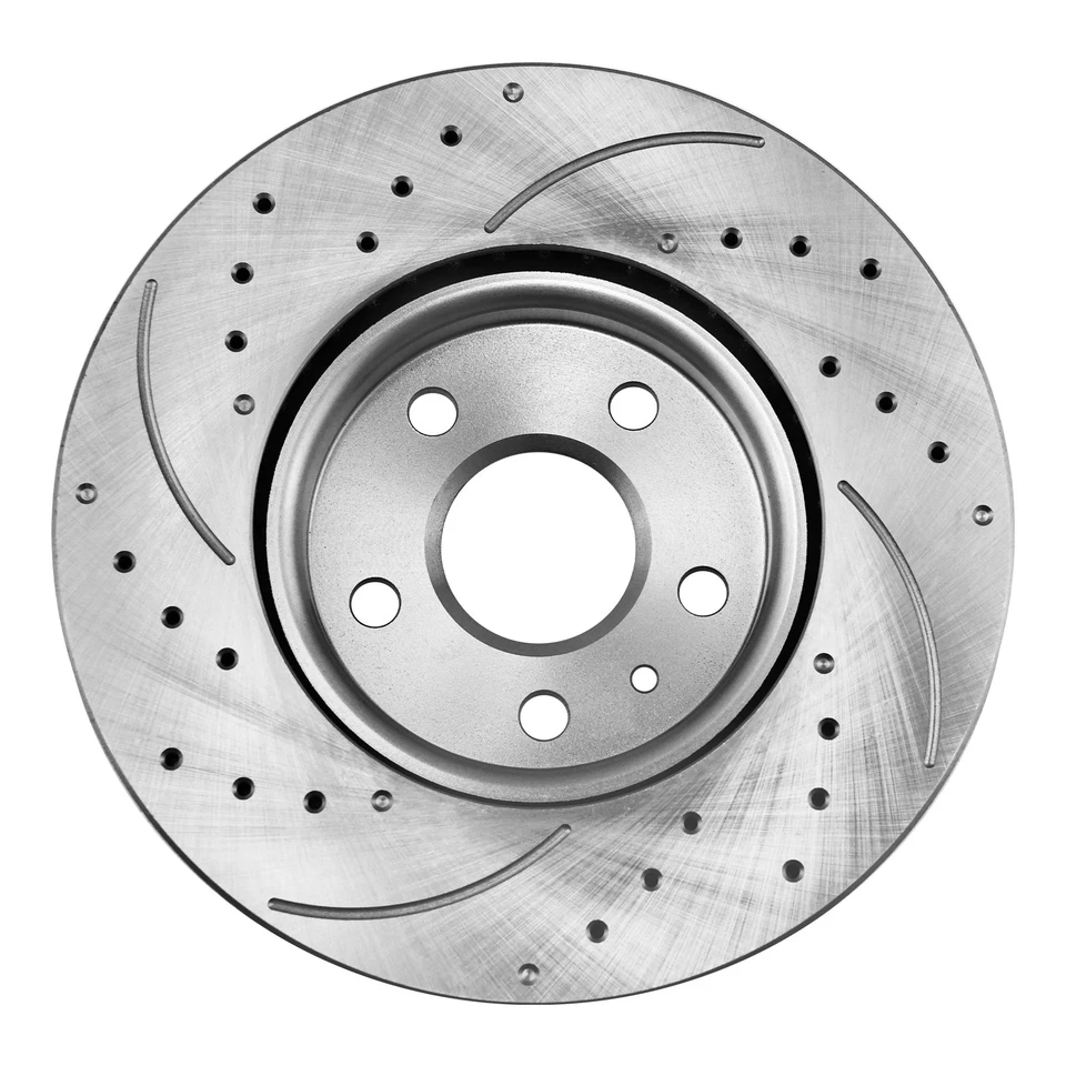 Front Disc Rotors Ceramic Brake Pads For 2010 2011 2012 - 2015 Chevy Camaro 3.6L - Image 4 of 4
