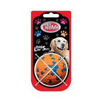 Hunde Polyball Strong L - 7Cm Bissfester Gummi Ball Spielzeug Schwimmend Hund