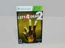 Left 4 Dead 2 Microsoft XBOX 360 Game Instructions Manual Only