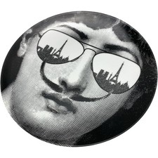 Fornasetti Tema E Variazioni Decorative Plate Piero Modern Art Collectible