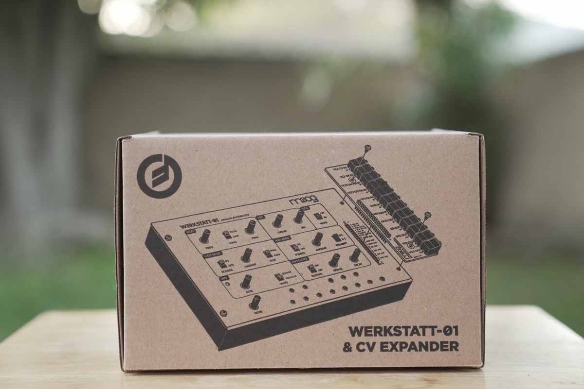 Moog Werkstatt-01 Analog Synthesizer Kit with CV Expansion Board