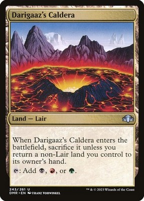 Darigaaz's Caldera Foil Dominaria Remastered 243 NM MTG
