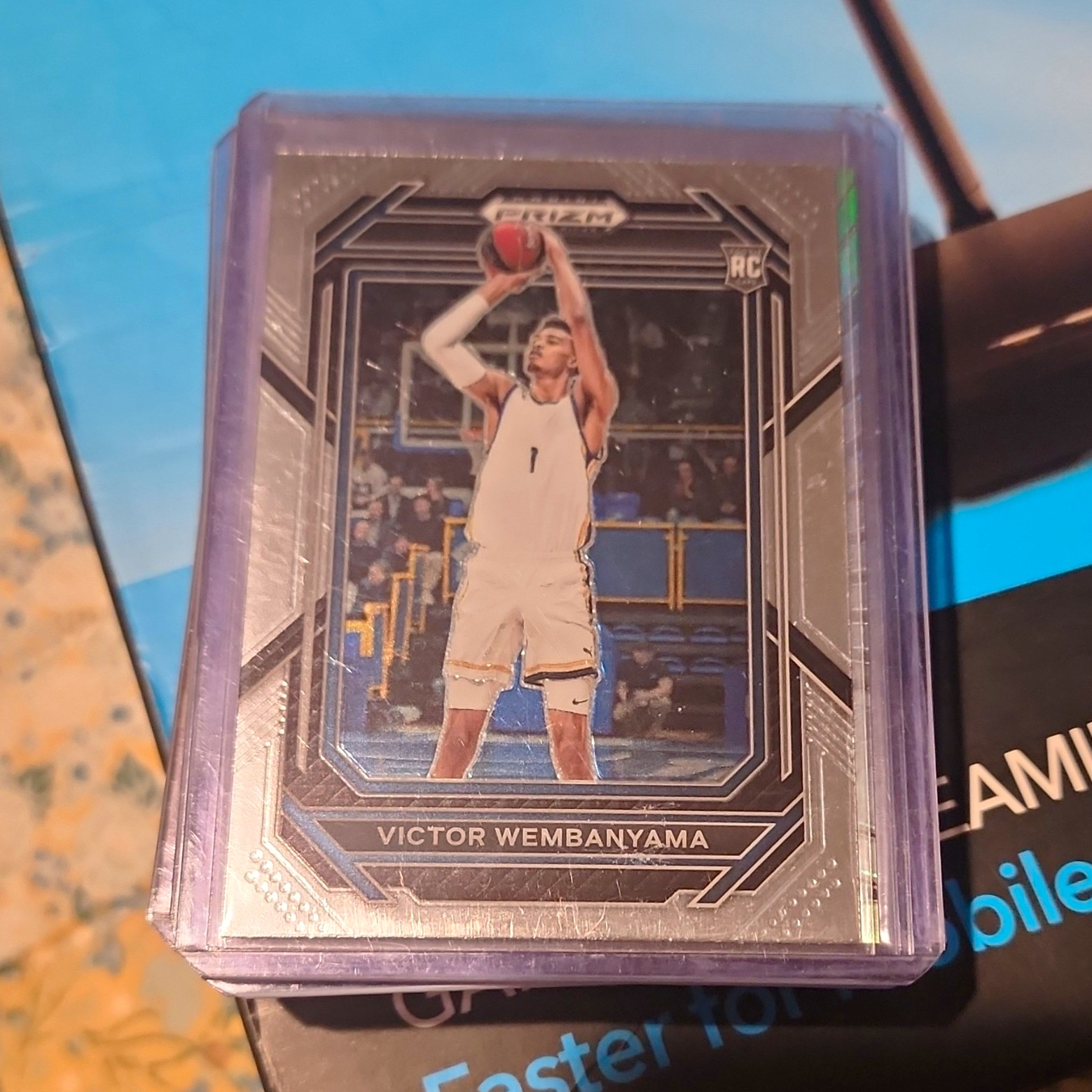 Panini NBA Prizm/Select/Contenders 8-Card Lot Wembanyama RC 2 Autos view 1