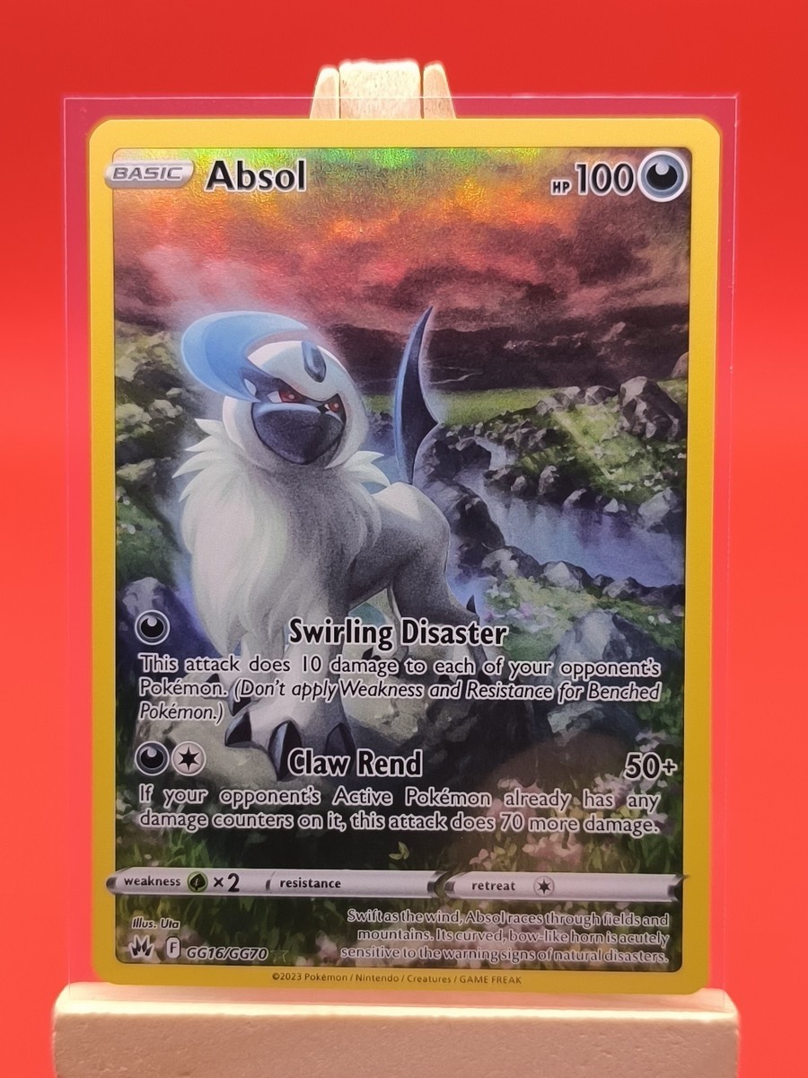 Absol GG16/GG70 Crown Zenith Galarian Gallery Ultra Rare Pokemon