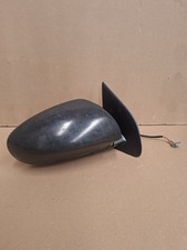 Nissan Qashqai J10 2007-2013 O/S Drivers Side Right wing door mirror Black