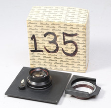 WOLLENSAK 5 3/8" 138MM F/4.5 ENLARGING LENS  4" LENS BOARD CLEAN GLASS