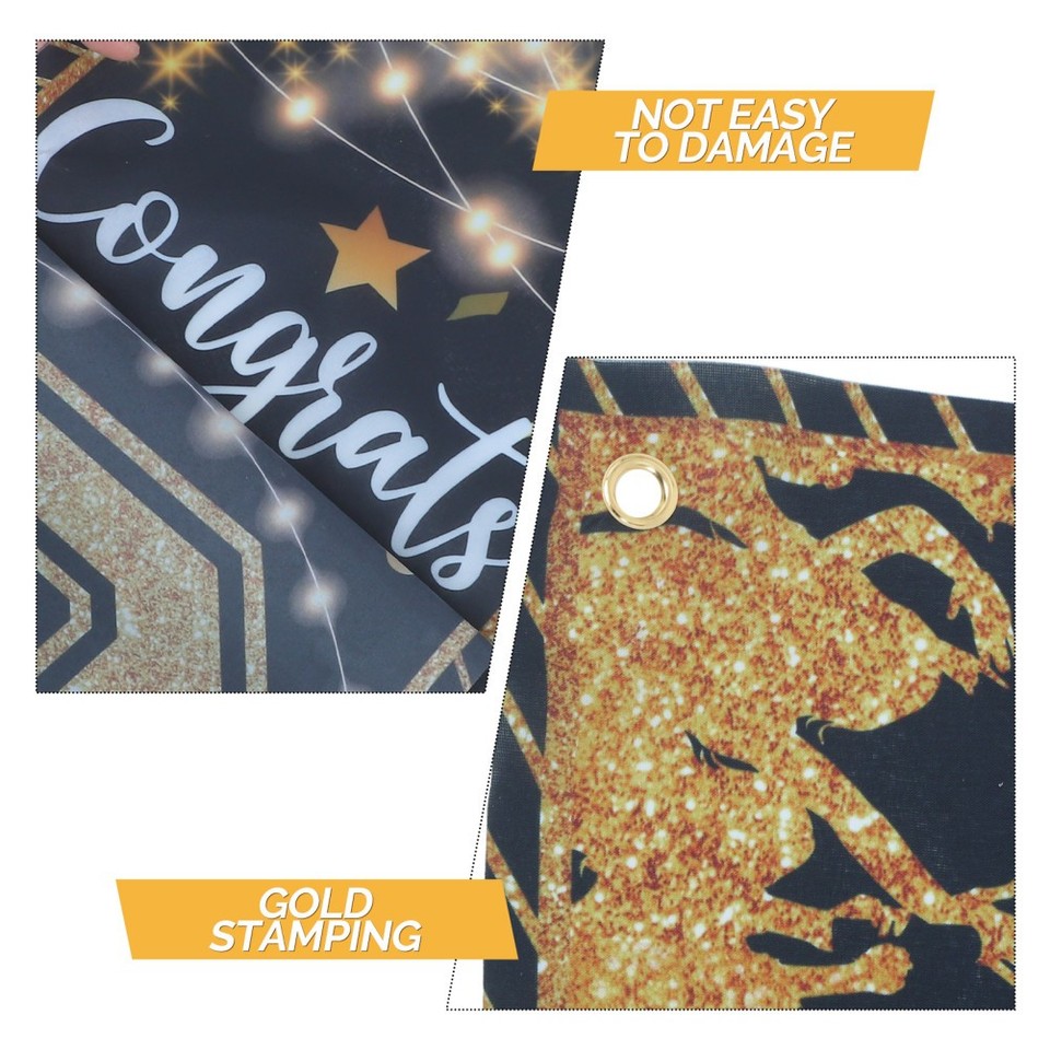 1 Pair Congrats Grad Banner - Outdoor 2026 Graduation Season ...