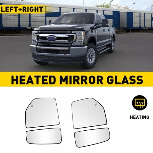 Mirror?Glass?4X?Heated?Driver??Passenger?Side?Assembly?For?2015-2020?FORD?F150