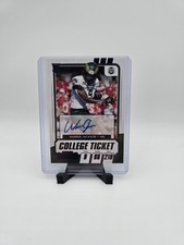 2021 Panini Contenders Draft Pick College Ticket Auto Warren Jackson Purple #244